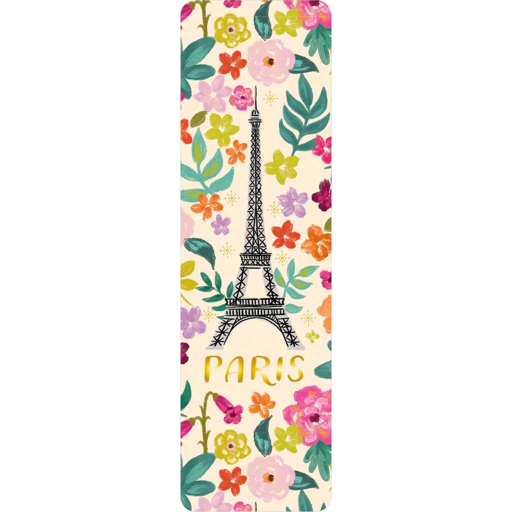 MARQUE PAGES PARIS JE T ADORE FLEURS