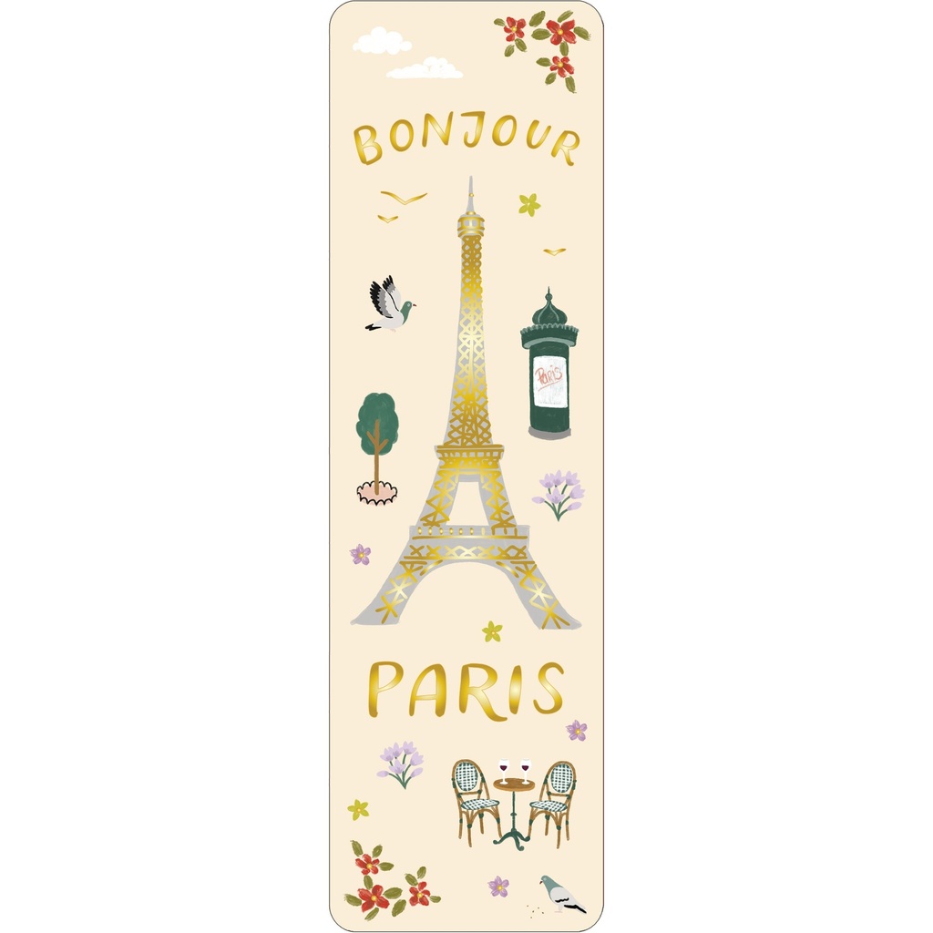 MARQUE PAGES PARIS JE T ADORE BONJOUR
