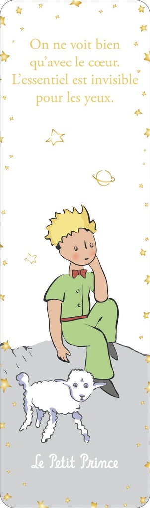 MARQUE PAGES LE PETIT PRINCE CLASSIQUE