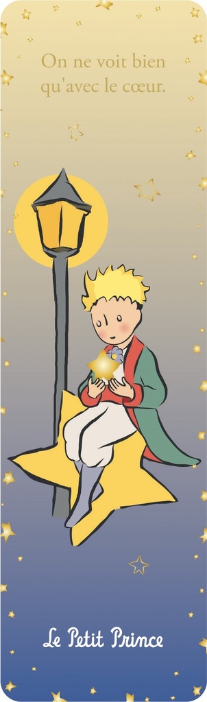 MARQUE PAGES LE PETIT PRINCE DEGRADE