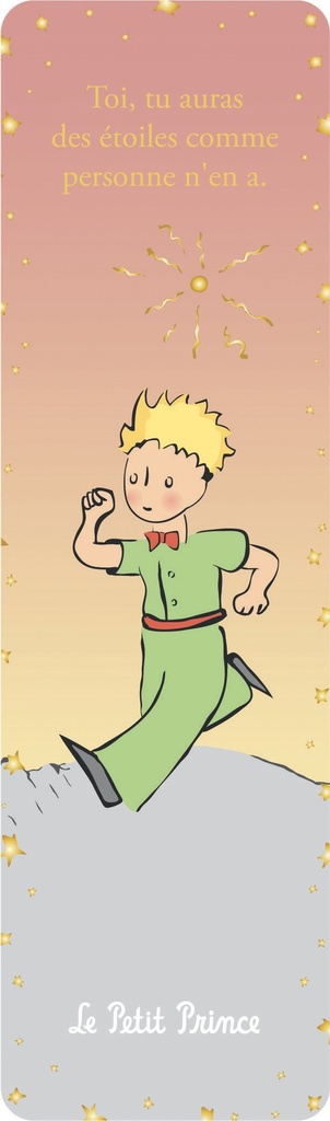 MARQUE PAGES LE PETIT PRINCE DEGRADE