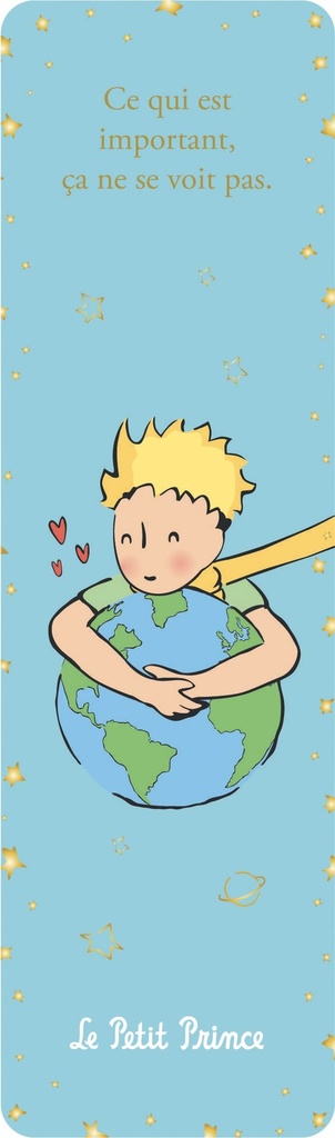 MARQUE PAGES LE PETIT PRINCE MESSAGE