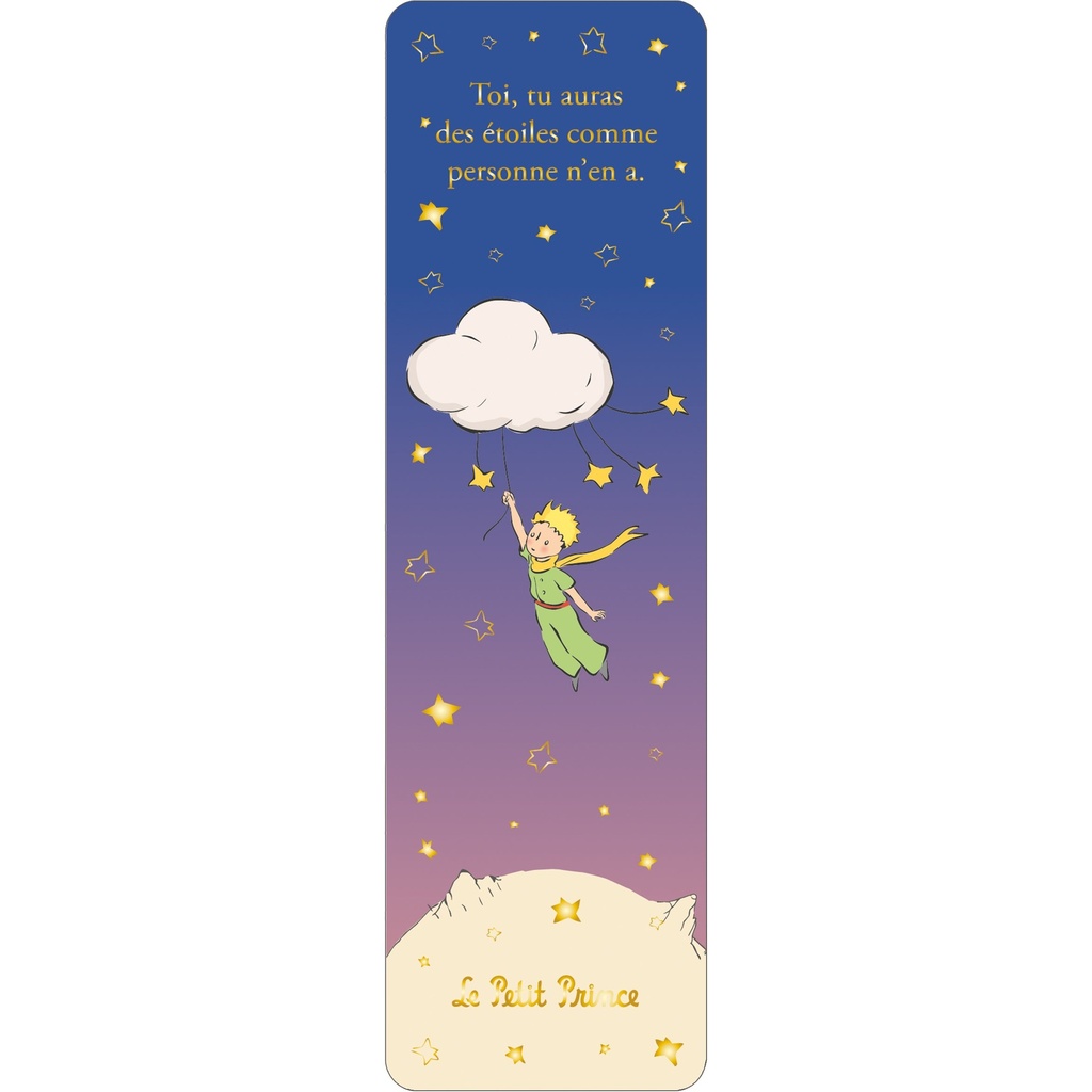 MARQUE PAGES LE PETIT PRINCE DEGRADE
