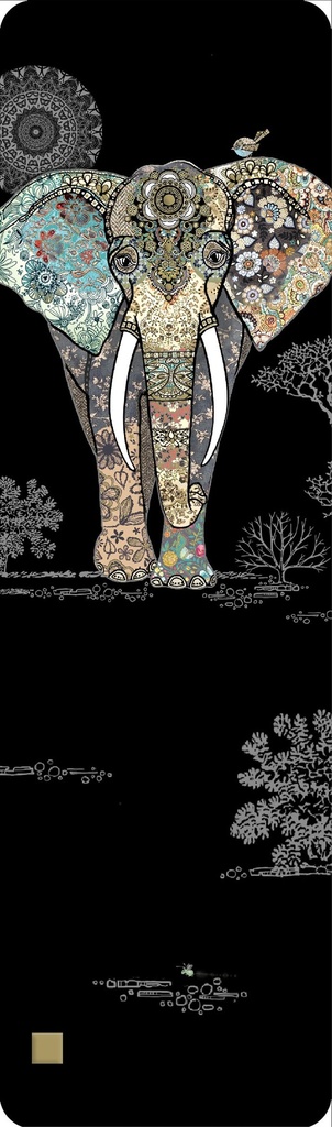 MARQUE PAGES BUG ART JEWEL ELEPHANT 