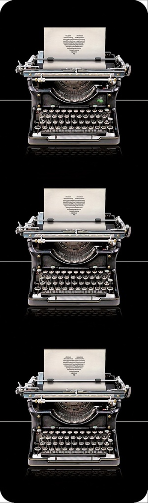 MARQUE PAGES MACHINE A ECRIRE