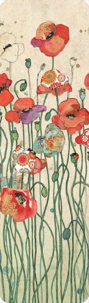 MARQUE PAGES BUG ART COQUELICOTS