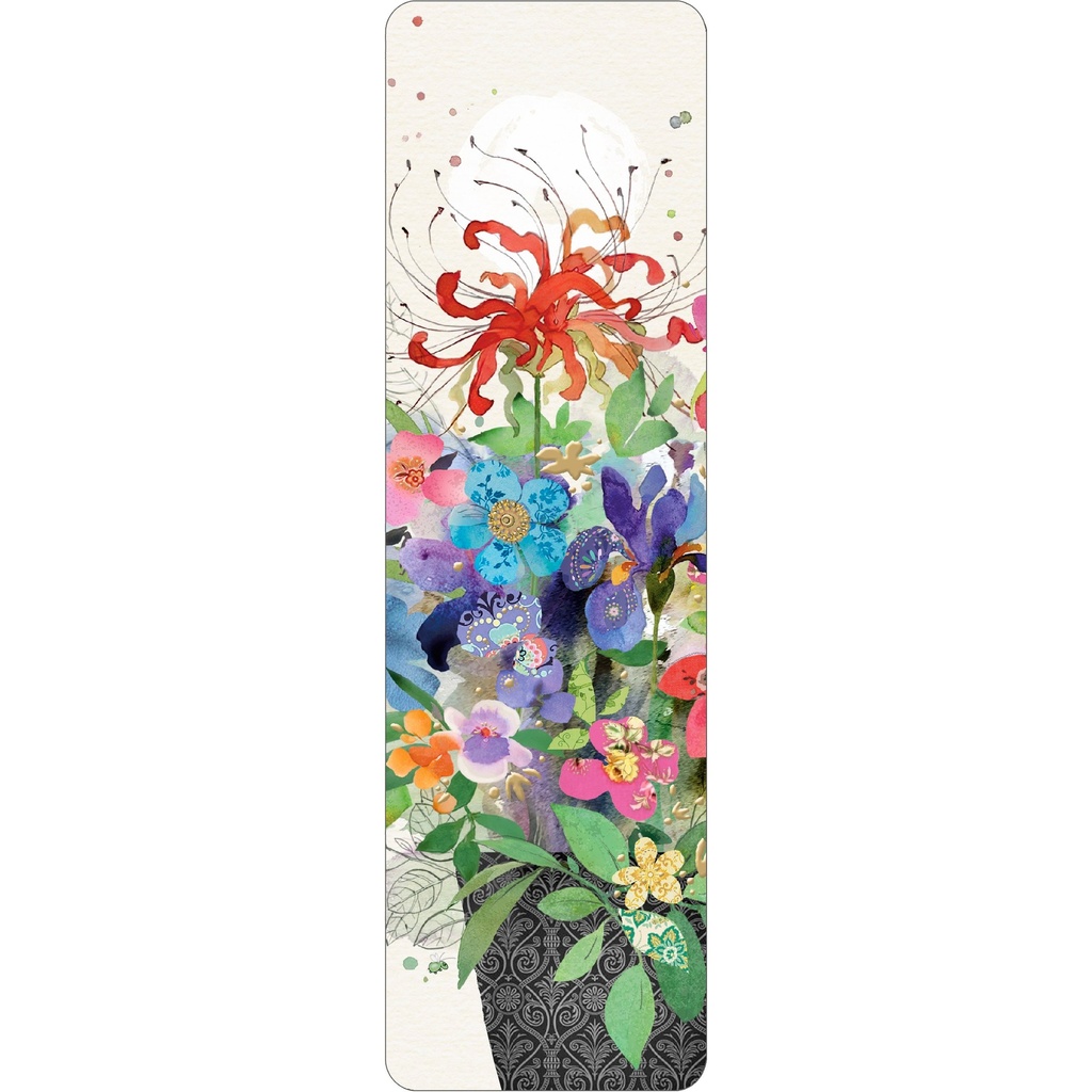 MARQUE PAGES B054 - BUG ART FLEUR MIX