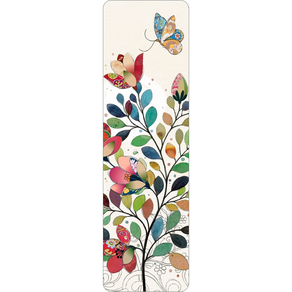 MARQUE PAGES B062 - BUG ART FLEUR EXOTIC