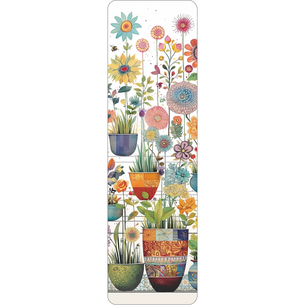 MARQUE PAGES P001 - BUG ART PORTFOLIO POTS