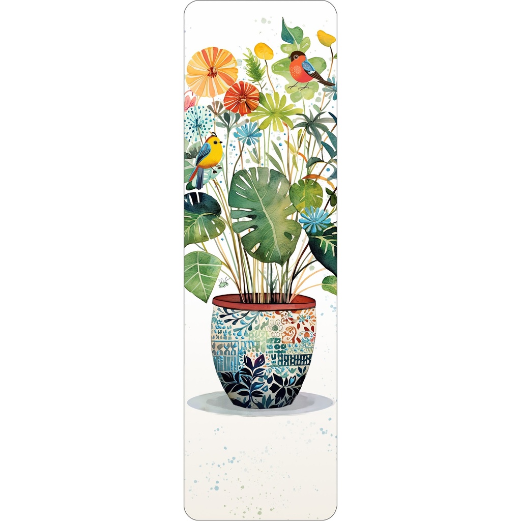 MARQUE PAGES P008 - BUG ART PORTFOLIO MONSTERA