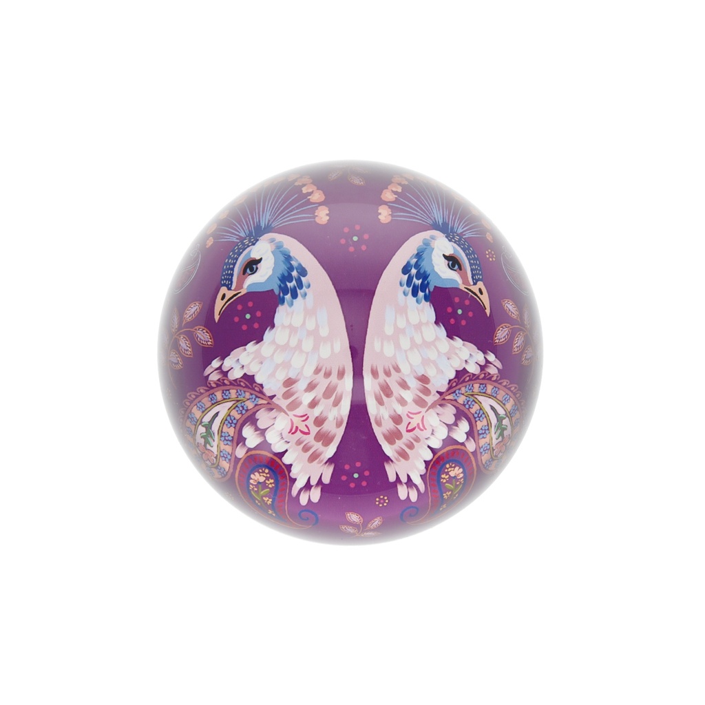PRESSE PAPIER DOME ESPRIT CACHEMIRE