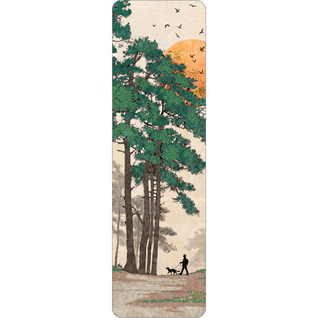 MARQUE PAGES K026 - BUG ART SCENICS FORET