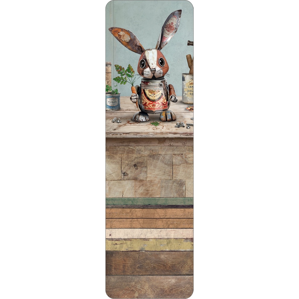 MARQUE PAGES S001 - BUG ART SCRAP LAPIN