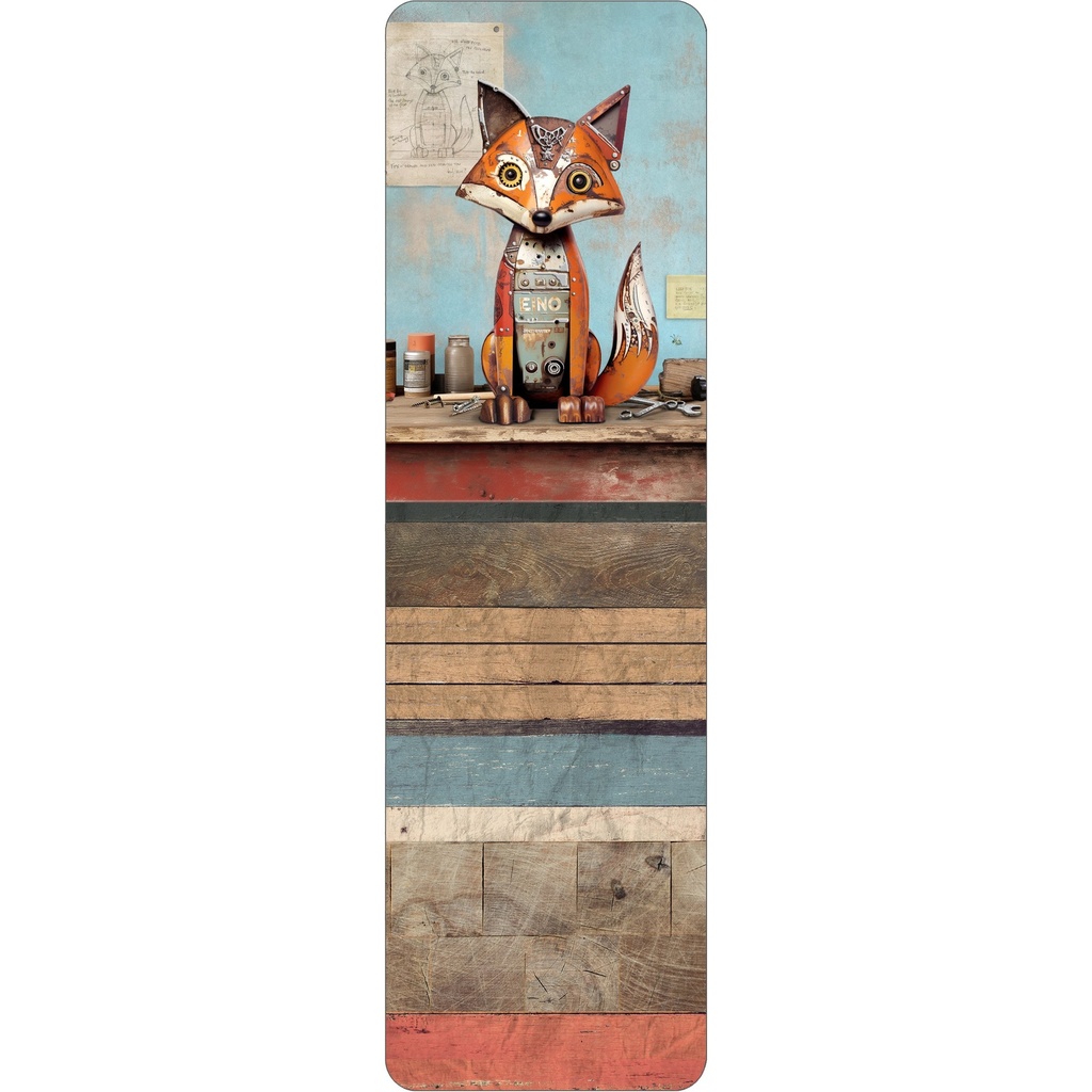 MARQUE PAGES S003 - BUG ART SCRAP RENARD