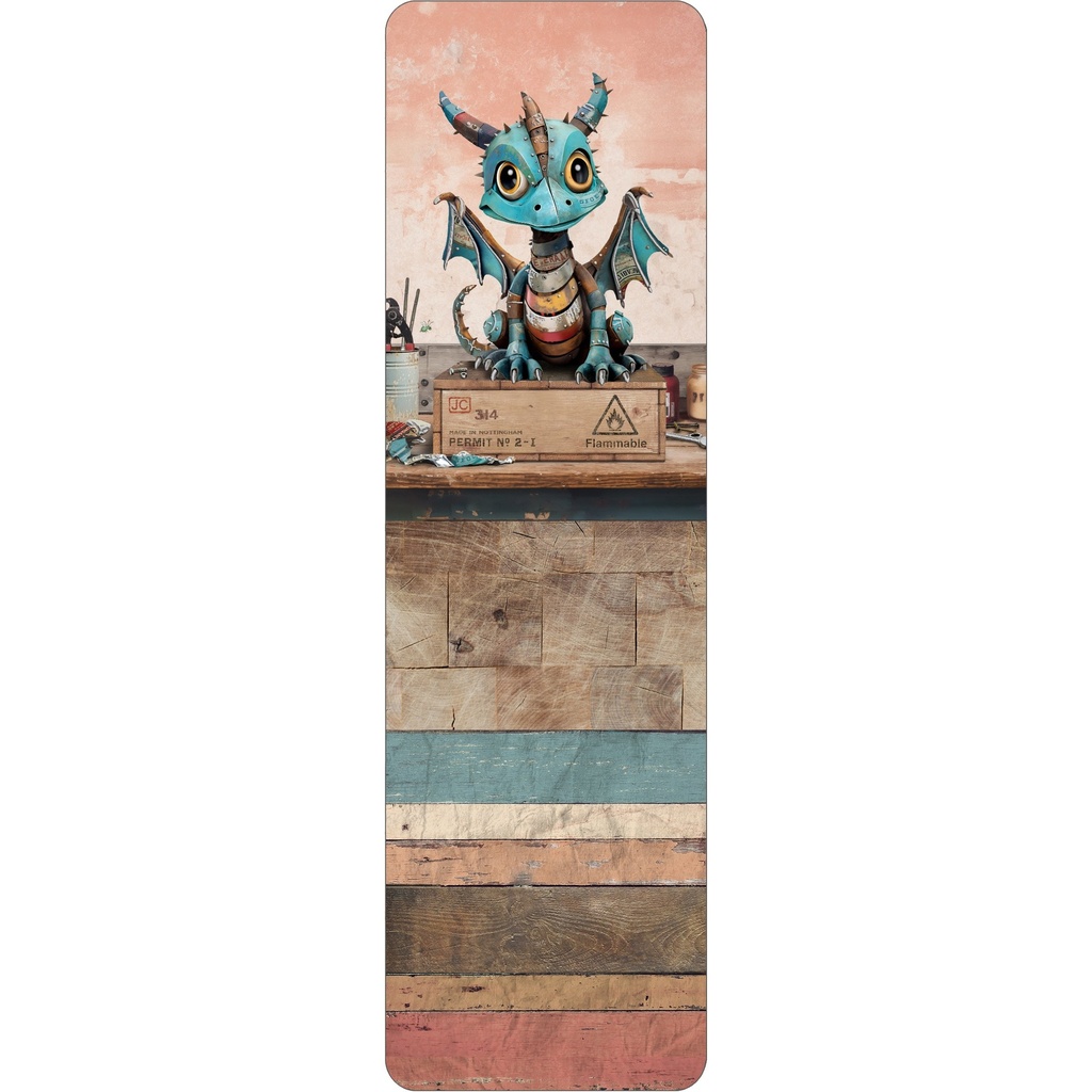 MARQUE PAGES S006 - BUG ART SCRAP DRAGON