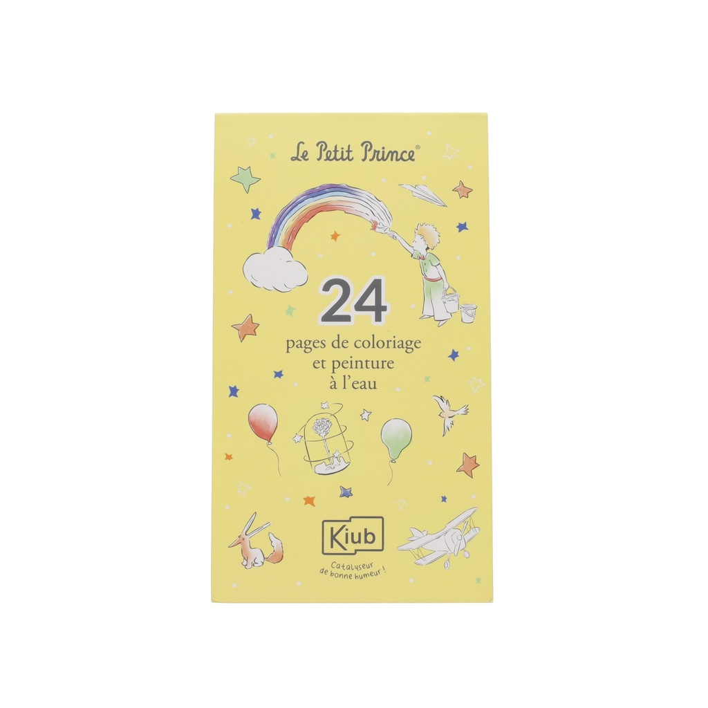 BLOC COLORIAGE PEINTURE A L'EAU LPP ENFANTS COULEURS