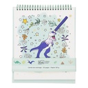 CARNET DE COLORIAGE 25 P LES PETITS KIUB DINO