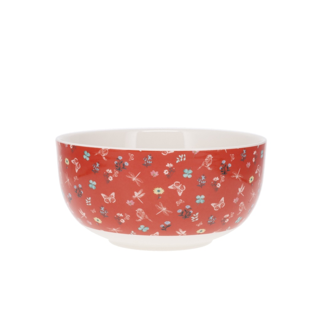 BOL ROND PORCELAINE 13 CM JARDIN DES MERVEILLES