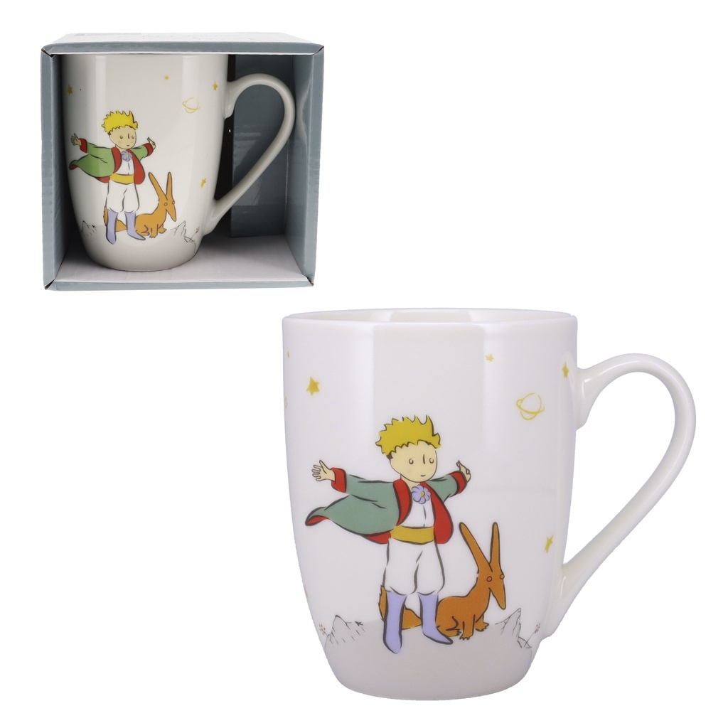 MUG ARRONDI 340 ML + BOITE OUVERTE LE PETIT PRINCE RENARD