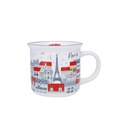 MUG TIMBALE 355 ML + BOITE OUVERTE LE TOUT PARIS TOITS