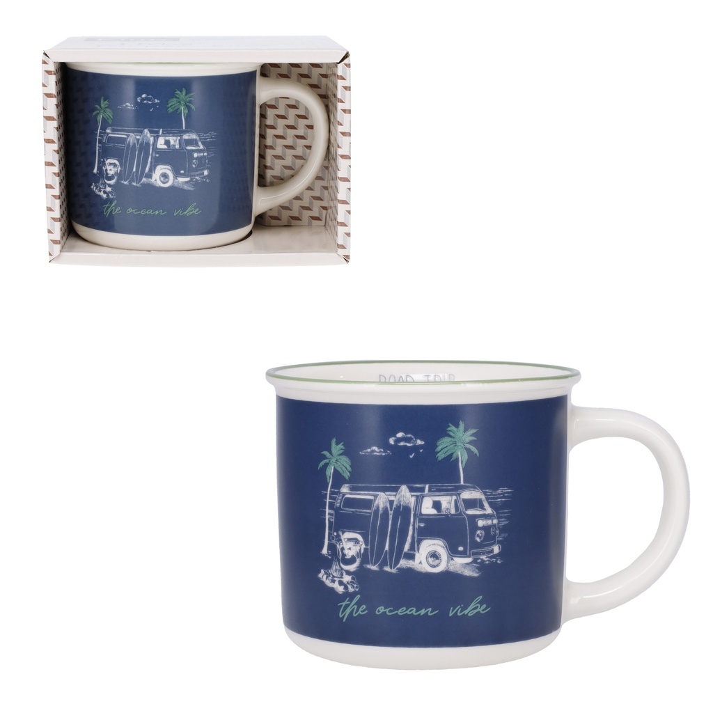 MUG TIMBALE 355 ML + BOITE OUVERTE ROAD TRIP VAN