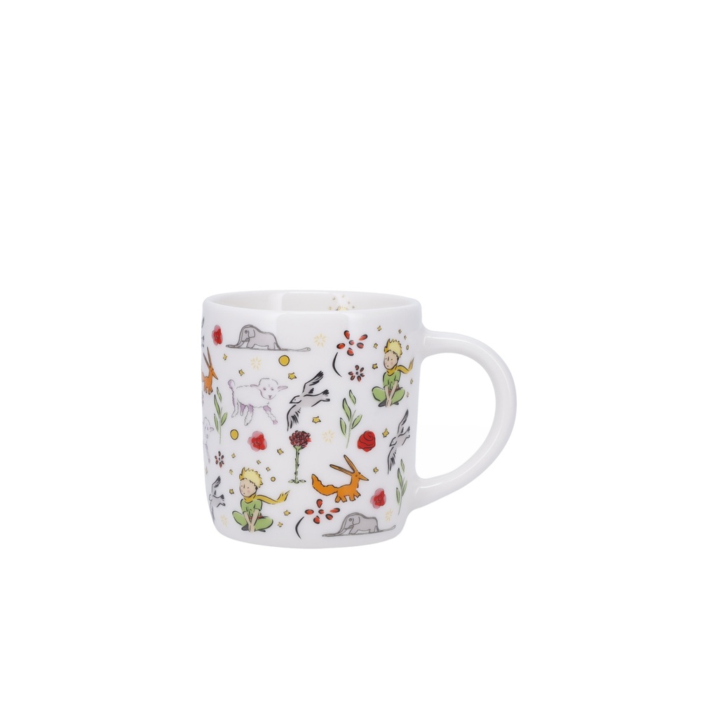 MUG ARRONDI DROIT EXPRESSO 120 ML+ BOITE OUVERTE LE PETIT PRINCE LIBERTY
