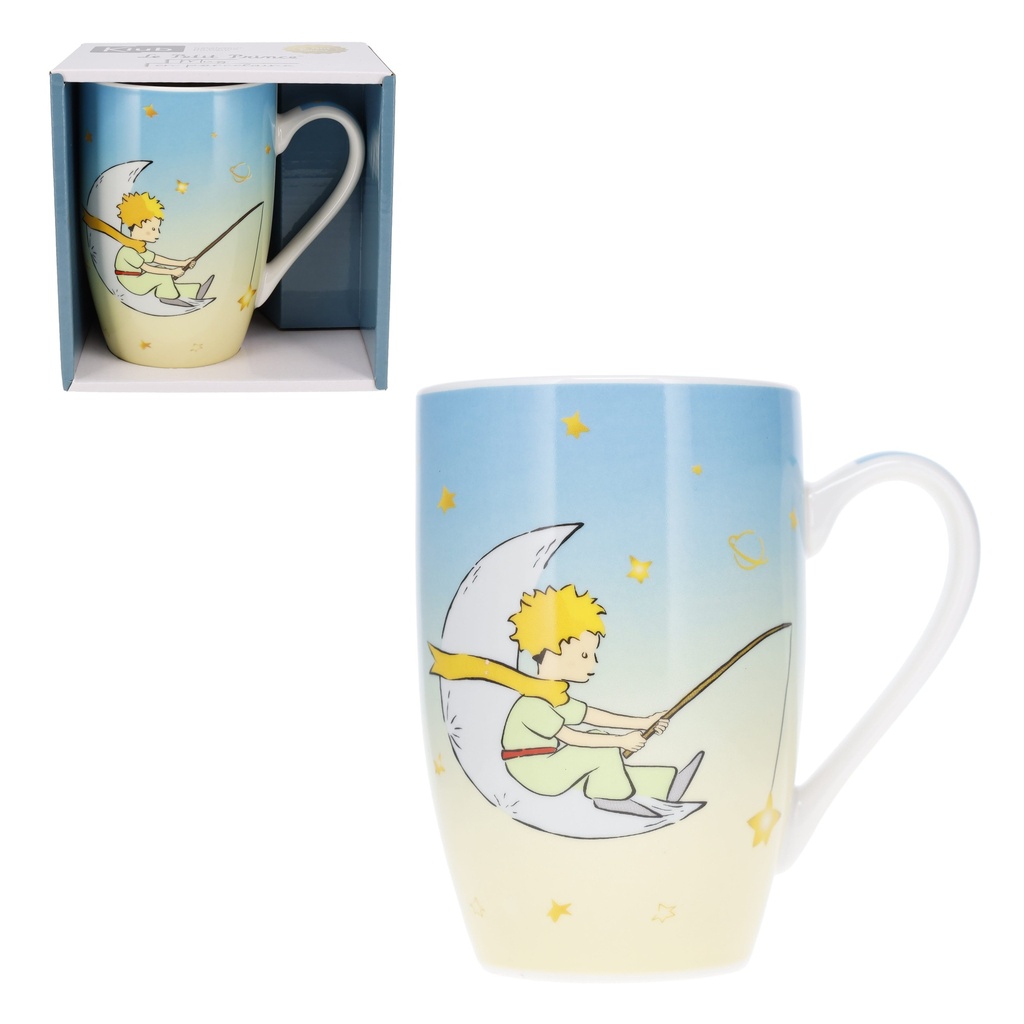 MUG ARRONDI XL 490 ML + BOITE OUVERTE LE PETIT PRINCE DEGRADE