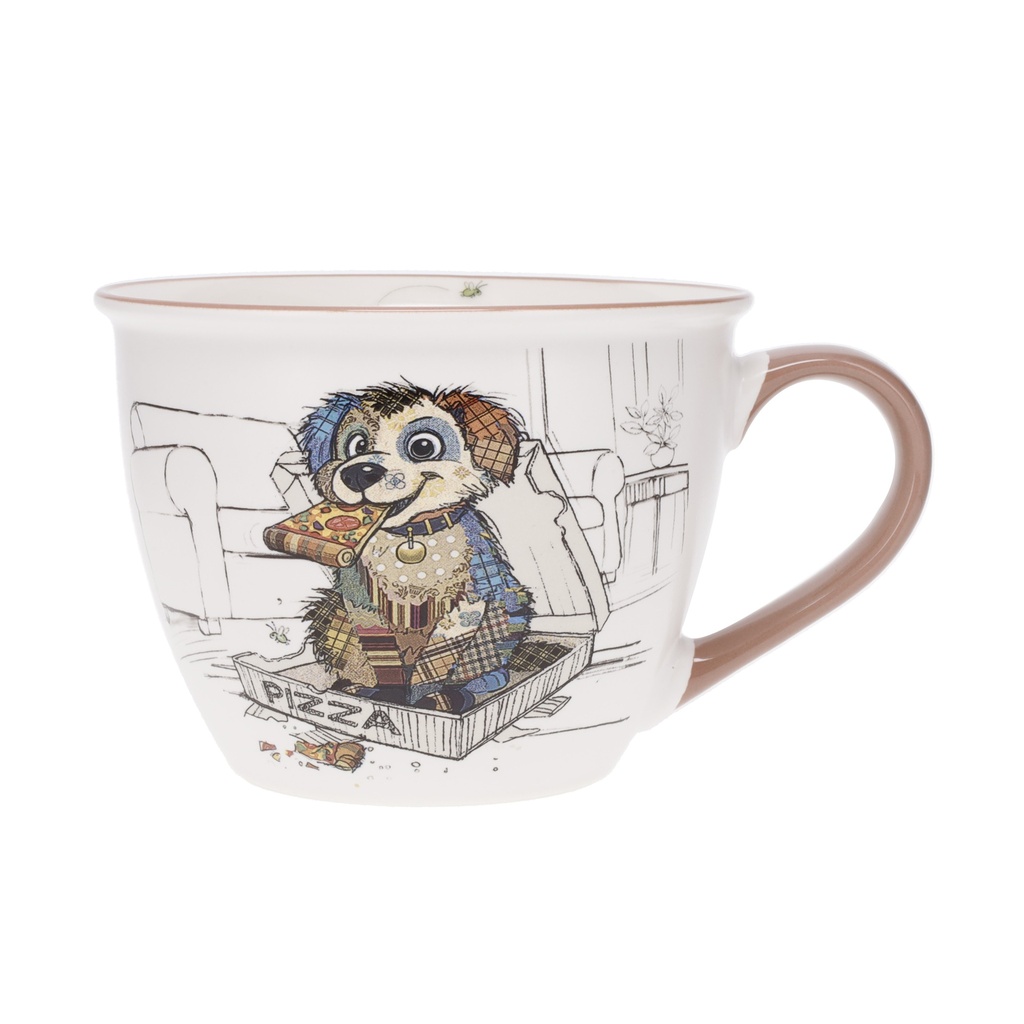 BOL TIMBALE A ANSE 550 ML KOOK CHIOT GOURMAND