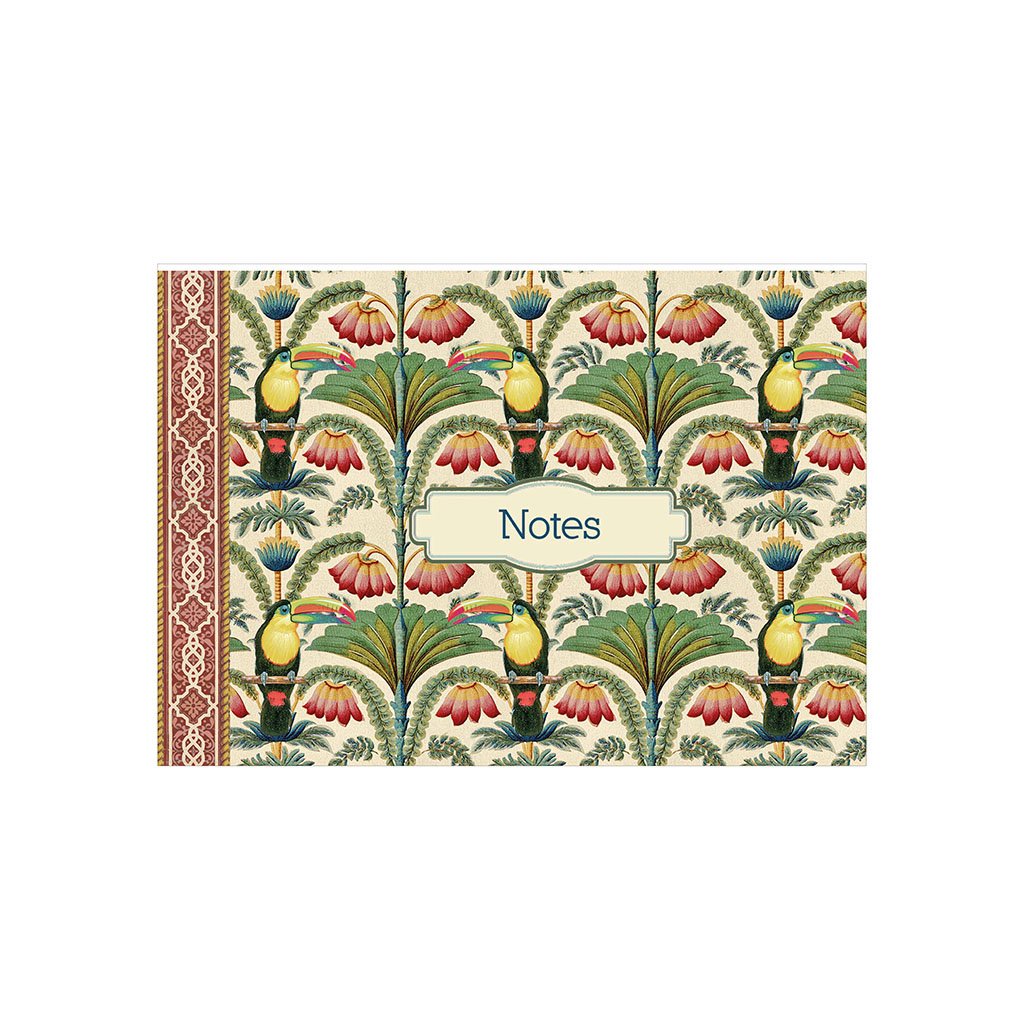 MINI CAHIER 48 PAGES 15 X 10 CM - TOUCANS