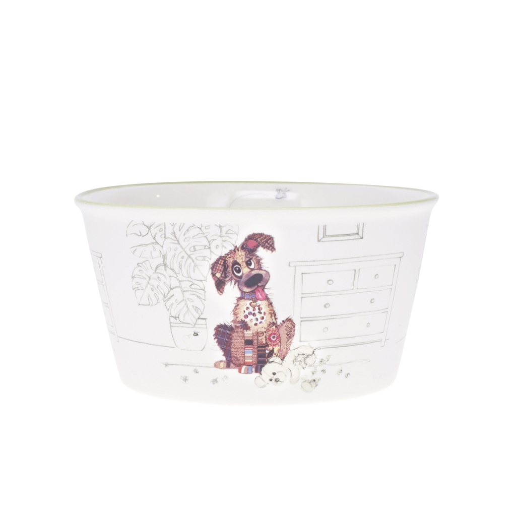 BOL TIMBALE 12,5 CM EN PORCELAINE KOOK CHIEN