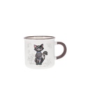 MUG TIMBALE EXPRESSO 125 ML KOOK CHAT NOIR