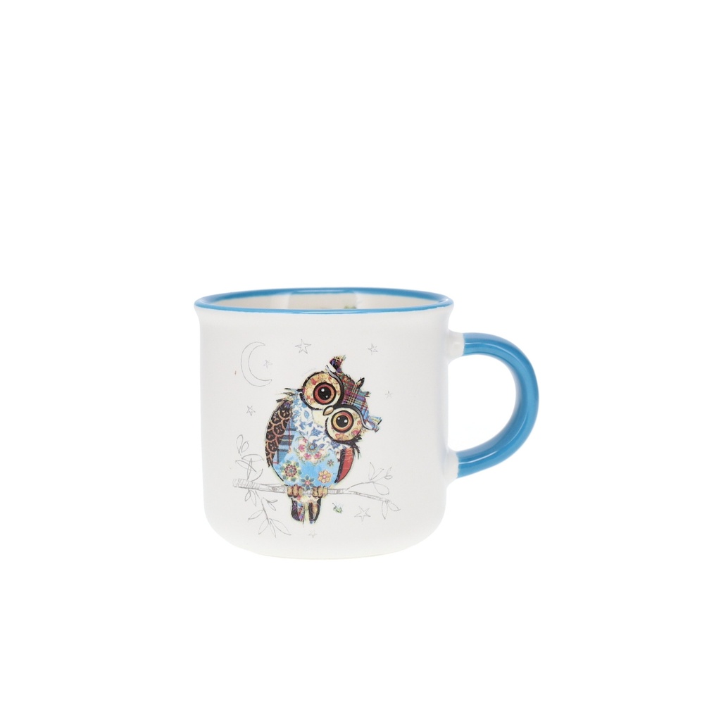 MUG TIMBALE EXPRESSO 125 ML KOOK CHOUETTE