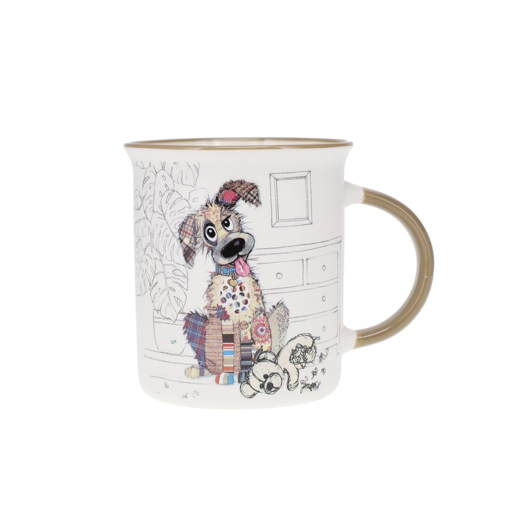 MUG TIMBALE DROIT M 320 ML KOOK CHIEN
