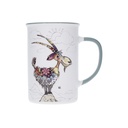 MUG TIMBALE DROIT L 360 ML KOOK BOUQUETIN