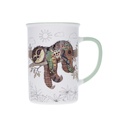 MUG TIMBALE DROIT L 360 ML KOOK PARESSEUX