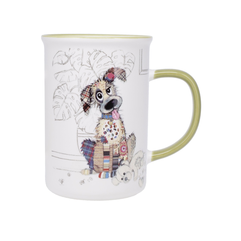 MUG TIMBALE DROIT L 360 ML KOOK CHIEN
