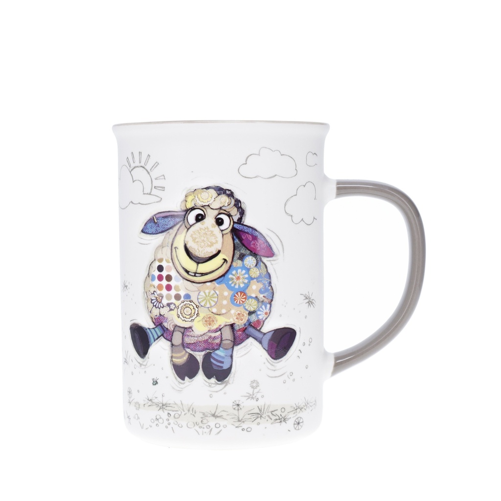MUG TIMBALE DROIT L 360 ML KOOK MOUTON
