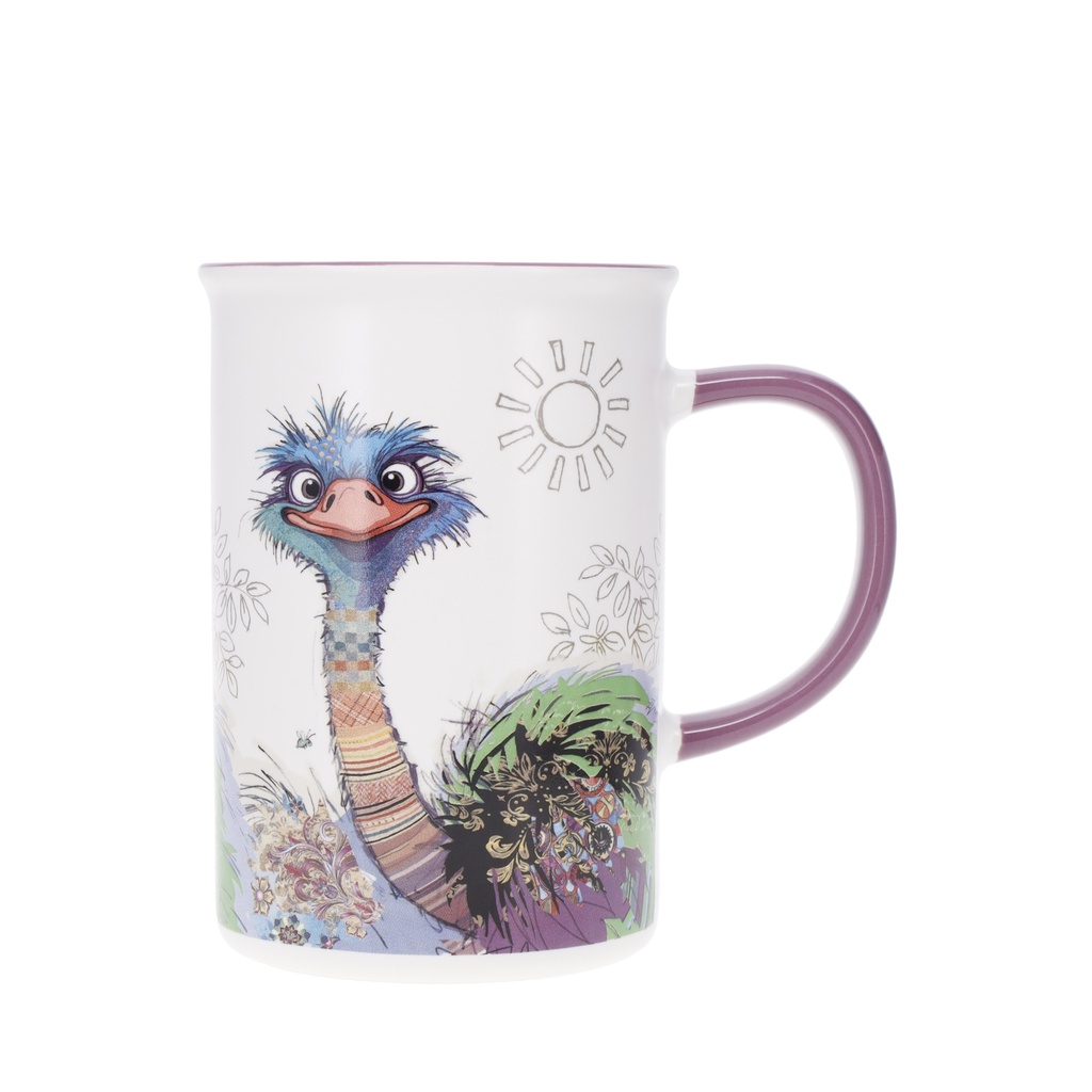 MUG TIMBALE DROIT L 360 ML KOOK AUTRUCHE