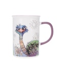 MUG TIMBALE DROIT L 360 ML KOOK AUTRUCHE