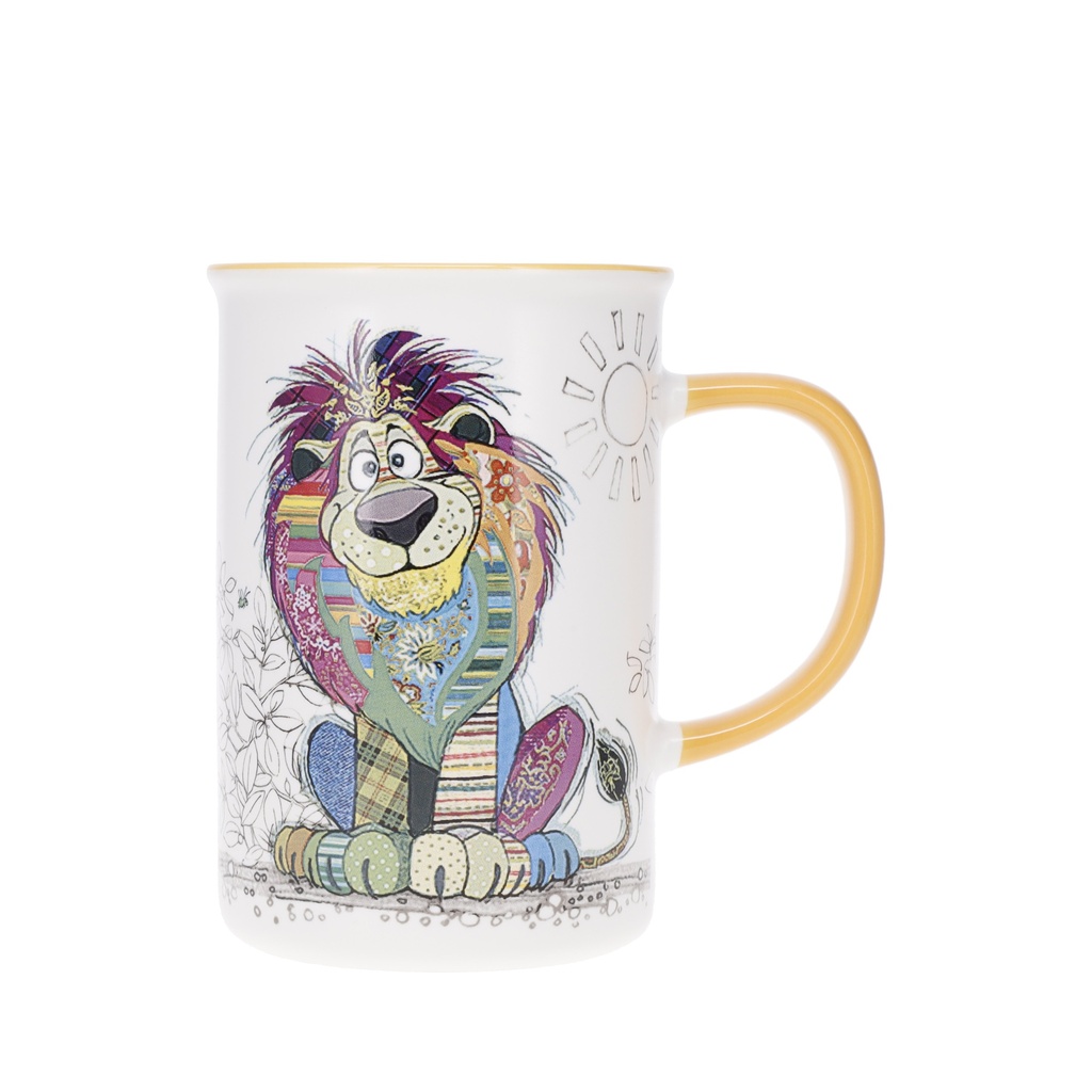 MUG TIMBALE DROIT L 360 ML KOOK LION
