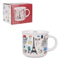 MUG TIMBALE EXPRESSO + BOITE LE TOUT PARIS