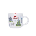 MUG TIMBALE EXPRESSO + BOITE LE TOUT PARIS PATTERN