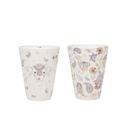 SET DE 2 TASSES EXPRESSO CONIQUE + BOITE ESPRIT CACHEMIRE