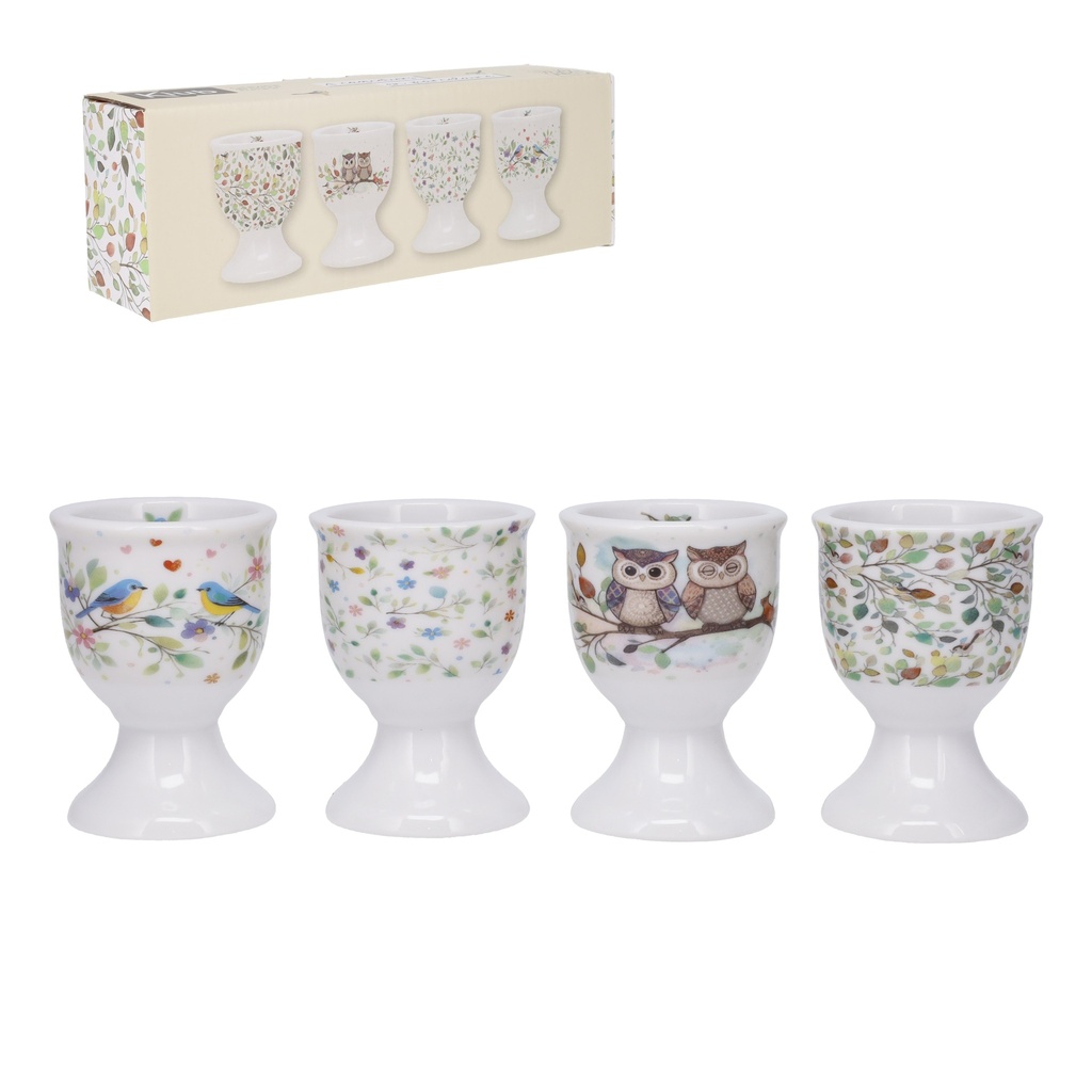 LOT DE 4 COQUETIERS + BOITE PORTFOLIO ASSORTIS