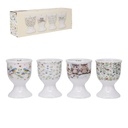 LOT DE 4 COQUETIERS + BOITE PORTFOLIO ASSORTIS
