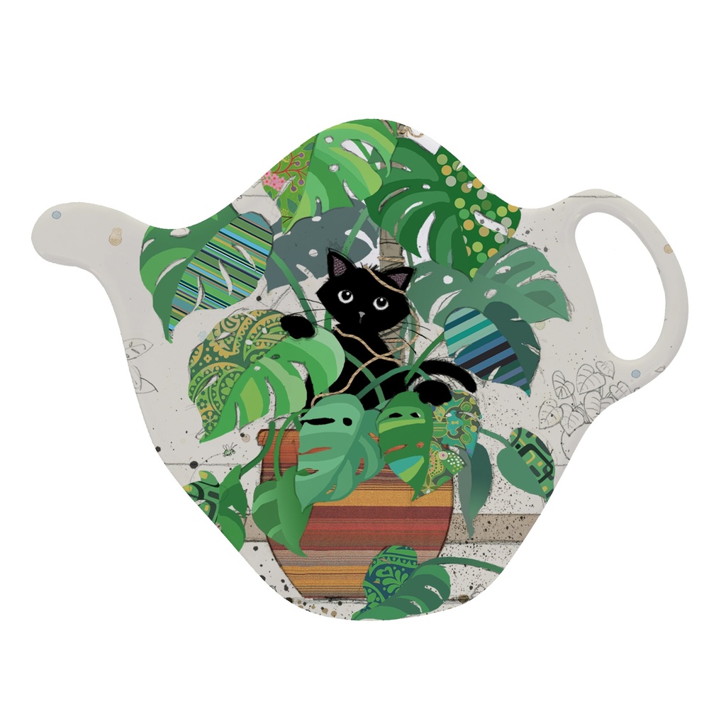 REPOSE SACHET THE BUG ART CHATON MONSTERA