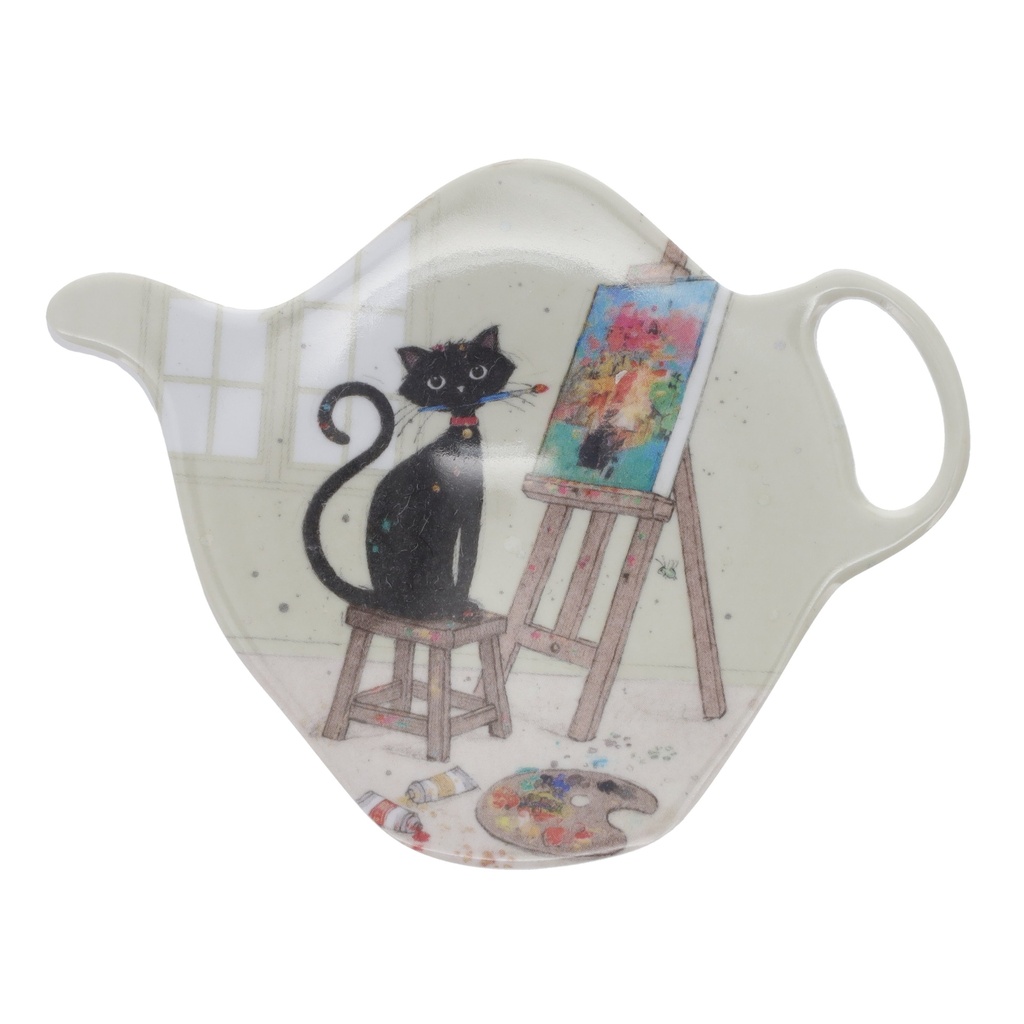 REPOSE SACHET THE BUG ART CHAT PEINTRE