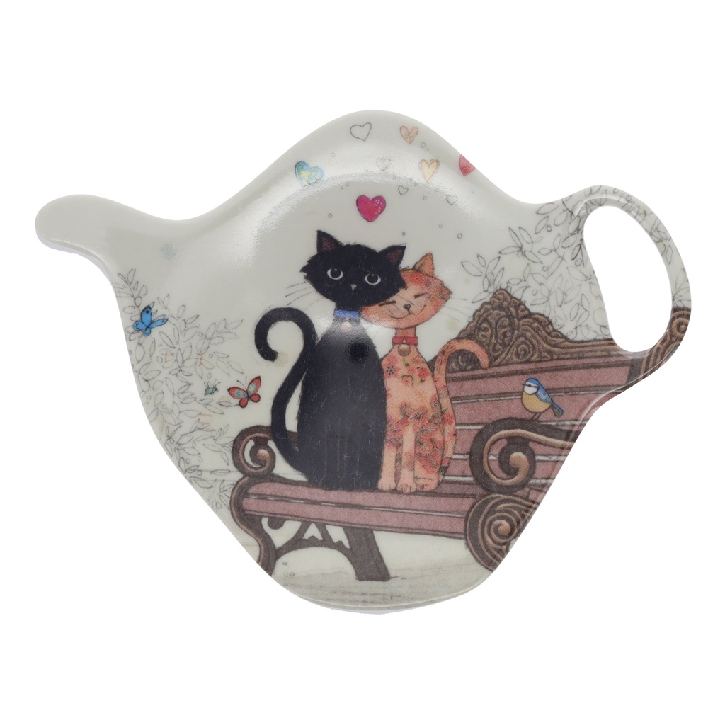 REPOSE SACHET THE BUG ART COUPLE DE CHATS