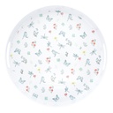 PLATEAU ROND 38 CM MELAMINE JARDIN DES MERVEILLES
