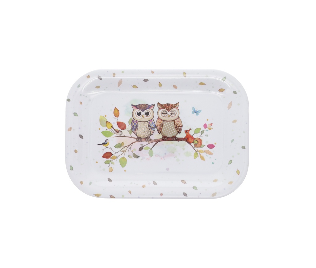 PLATEAU RECTANGLE PM PORTFOLIO CHOUETTE